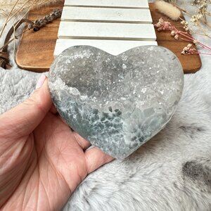 Gorgeous Amethyst Heart Cluster